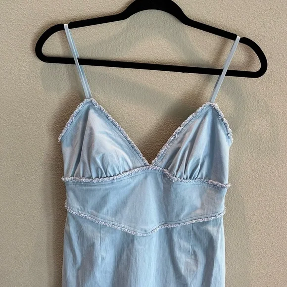 Tiger Mist Light Blue Denim Dress - Picture 2 of 5